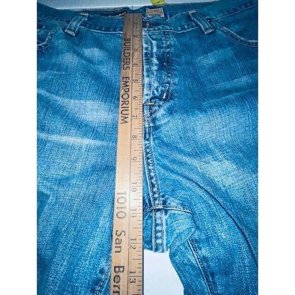 Vintage AG The Symbol Button Fly 100% Cotton Denim Jeans Men's 38X32 Fits 36x30 - Picture 7 of 16